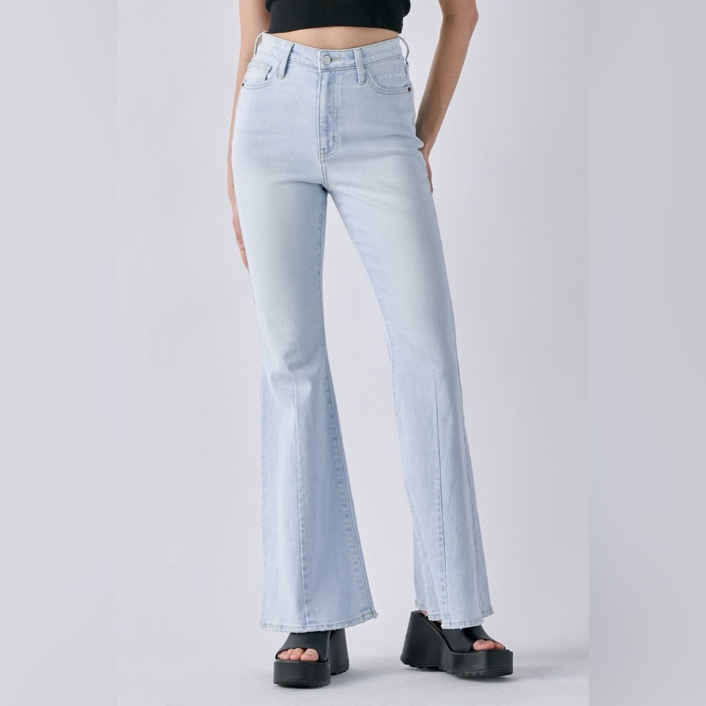 Cello Blue Flare Leg Jeans